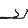 Trask #TM-5021BKBK - 2-into-1 Assault Exhaust System - Full Black on Black