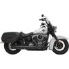 Bassani Xhaust #1S38FB - 4" Slip-On Muffler with 2-1/2" x 10" Baffle Core - Black - 49-State