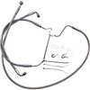 Drag Specialties - Brake Line - +8" - Stainless Steel