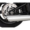 Vance & Hines #16750 - Twin Slash Slip-On Muffler - Chrome - Softail