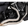 Vance & Hines #27346 - 2-into-1 Gaslighter Exhaust System with Heat Shields - M8 Touring - Brushed