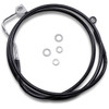 Drag Specialties - Brake Line - Front (Upper) - Black - +2" with ABS