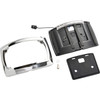 Ciro #40500 - License Plate Frame - LED - Curved - Chrome