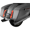 Ciro #40520 - License Plate Frame - LED - Curved - Black