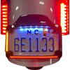 Custom Dynamics #TF05-23-B - License Plate Frame - LED - Black