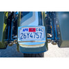 Kodlin USA #KUS20103 - Mount Kit - License Plate - Curved - Chrome
