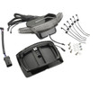 Ciro #46454 - Latitude Taillight License Plate Mount - Smoke Lens - Black - Indian