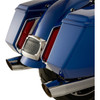 Ciro #42052 - Filler Panel Tail Lights - Red Lens - Chrome