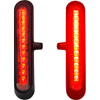 Custom Dynamics #CD-LRST-SB-S - LED Saddlebag Lights - Smoke Lens - Matte Black