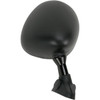 Emgo #20-86882 - Mirror - Side View - Round - Black - Left