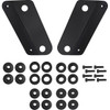 Memphis Shades #MEB9085 - Windshield Adapter Kit - Black - FLHX