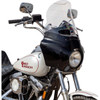Klock Werks #KWW-06-0613-C - Flare® Windshield - Road Warrior Fairing - 15" - Clear