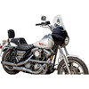 Klock Werks #KWW-06-0613-C - Flare® Windshield - Road Warrior Fairing - 15" - Clear