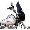 Klock Werks #KWW-06-0613-DS - Flare® Windshield - Road Warrior Fairing - 15" - Dark Smoke
