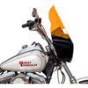 Klock Werks #KWW-06-0615 - Ice Flare® Windshield - 15" - Orange Ice - Road Warrior Fairing