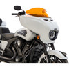 Klock Werks #KWW-04-0647 - Windshield - 9" - Orange Ice - Chieftain PowerPlus/Roadmaster PowerPlus