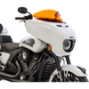 Klock Werks #KWW-04-0652 - Windshield - 9" - Orange - Chieftain PowerPlus/Roadmaster PowerPlus