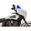 Klock Werks #KWW-04-0655 - Windshield - 9" - Blue - Chieftain PowerPlus/Roadmaster PowerPlus