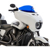 Klock Werks #KWW-04-0655 - Windshield - 9" - Blue - Chieftain PowerPlus/Roadmaster PowerPlus