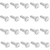 Arlen Ness #300-944 - Bolt Kit - Rocker Box - 12-Point - Titanium - Polished
