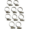 Parts Unlimited - Hose Clamps - Embossed - 12-22 mm - 10 Pack
