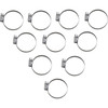 Parts Unlimited - Hose Clamps - Embossed - 32-50 mm - 10 Pack