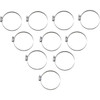 Parts Unlimited - Hose Clamps - Embossed - 60-80 mm - 10 Pack
