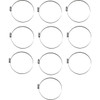 Parts Unlimited - Hose Clamps - Embossed - 100-120 mm - 10 Pack