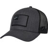 Alpinestars #1211-81013-1910-OS - Flag Snapback Hat - Heather Charcoal/Black