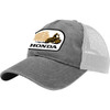 Honda Apparel #LEM25-H47 - Honda Trucker Hat - Gray/White