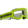 Alpinestars Goggles #5103325-5038 - Vision 3 Goggle - Wordmark - Yellow - Clear Lens
