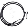 Drag Specialties - Brake Line - Front (Upper) - Black