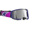 Alpinestars Goggles #5101625-3153 - Vision 8 Goggle - Corp - Purple/Light Gray - Silver Mirror Lens