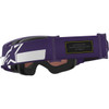 Alpinestars Goggles #5101226-3168 - Supertech Goggle - Hunta 96 XXV - Purple/White - Silver Mirror Lens