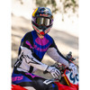 Alpinestars Goggles #5101226-3168 - Supertech Goggle - Hunta 96 XXV - Purple/White - Silver Mirror Lens