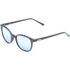 FMF #F-61505-252-01 - Spark Sunglasses - Matte Crystal Rootbeer - Silver Mirror Lens
