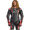 Alpinestars #3150226-1231-50 - GP Tech v5 1-Piece Leather Suit - Black/White/Red Fluo - US 40 / EU 50