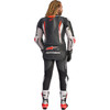 Alpinestars #3150226-1231-56 - GP Tech v5 1-Piece Leather Suit - Black/White/Red Fluo - US 46 / EU 56