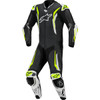 Alpinestars #3150226-125-58 - GP Tech v5 1-Piece Leather Suit - Black/White/Yellow Fluo - US 48 / EU 58