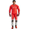 Alpinestars #3150226-3310-58 - GP Tech v5 1-Piece Leather Suit - Red Fluo/Bright Red/White - US 48 / EU 58
