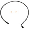 Magnum Shielding #AS47226 - Brake Line - 10 mm-90° - 26" - Black Pearl