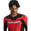 Alpinestars #3100326-3155-50 - GP Force v2 Airflow Leather Jacket - Red/Red Fluo - US 40 / EU 50