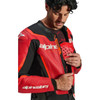 Alpinestars #3100326-3155-56 - GP Force v2 Airflow Leather Jacket - Red/Red Fluo - US 46 / EU 56