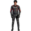Alpinestars #3100326-1030-48 - GP Force v2 Airflow Leather Jacket - Black/Red Fluo - US 38 / EU 48