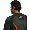 Alpinestars #3100326-1030-56 - GP Force v2 Airflow Leather Jacket - Black/Red Fluo - US 46 / EU 56