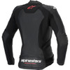 Alpinestars #3113625-1781-48 - Stella Faster v3 Leather Jacket - Black/White Fluo/Coral - US 12 / EU 48