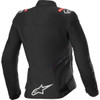 Alpinestars #3210225-1231-M - Stella T-SPS v2 WP Jacket - Black/White/Red Fluo - Medium