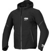 Alpinestars #3200226-1100-XL - Aeroshell Waterproof Jacket - Black - XL