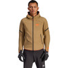 Alpinestars #3200226-8038-4X - Aeroshell Waterproof Jacket - Dark Khaki/Black/Orange Fluo - 4XL