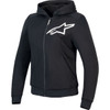 Alpinestars #4210225-12-L - Stella Chrome v2 Sport Hoodie - Black/White - Large